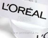 Печать на рекламных лентах объемной шелкографией